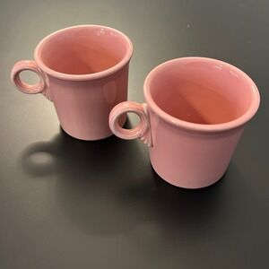 Fiesta Rose mugs